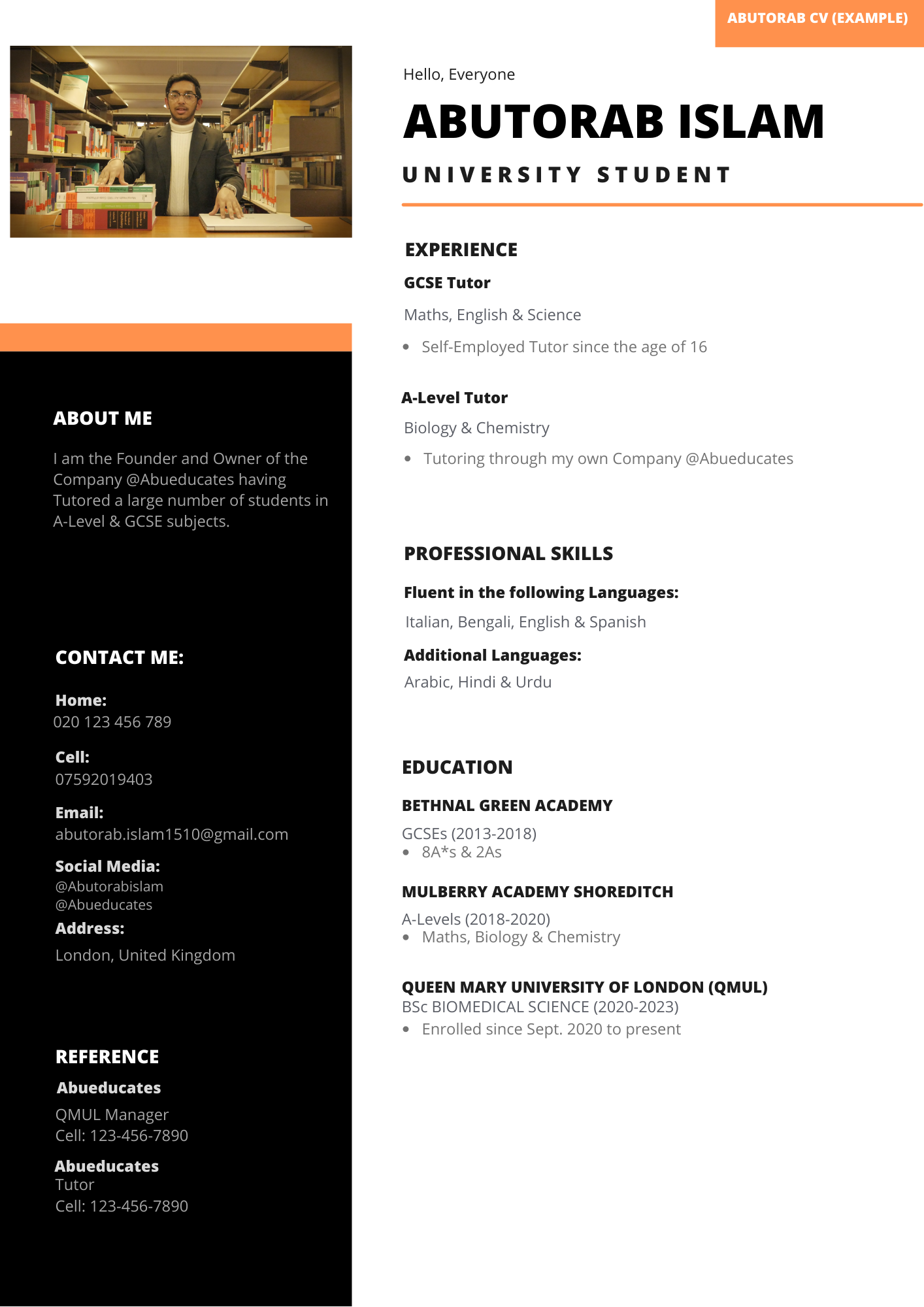 CV Builder E-book