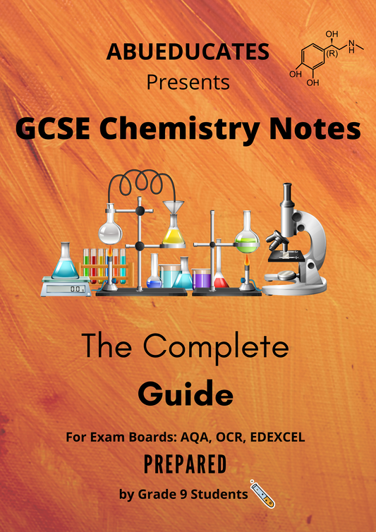 Full GCSE Chemistry Notes