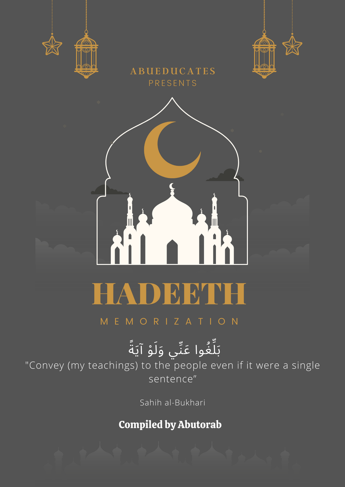 Hadeeth Icon Hadeeth (compilation) – Abueducates